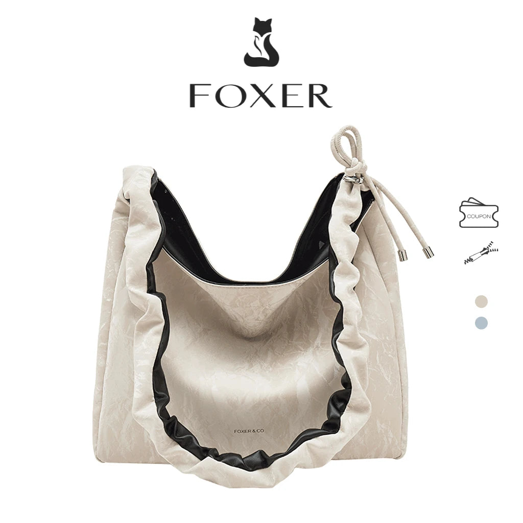Damen Schultertasche aus Soft Synthetic Leather mit Casual Tote Bag Großkapazität