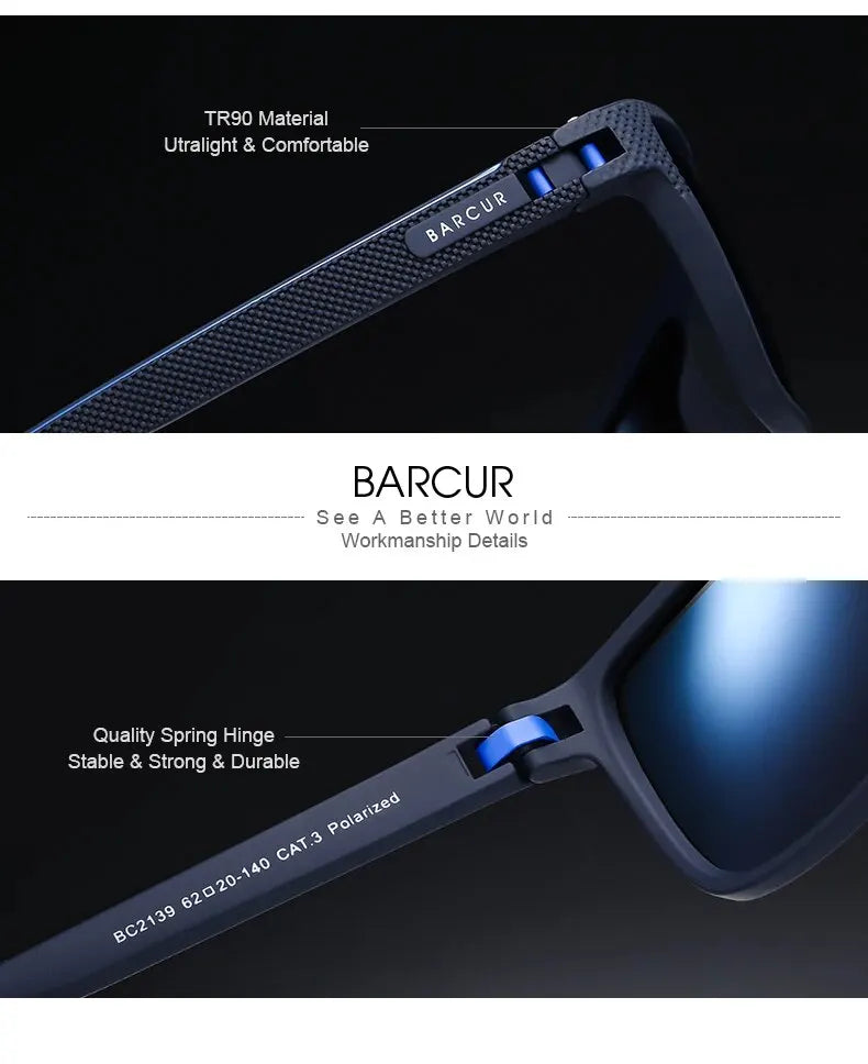 Sonnenbrille TR90 Sport polarisiert leicht UV400 Herren Damen