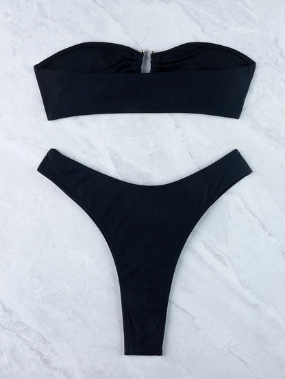 Sexy Bikini-Set für Damen mit brasilianischem Schnitt – ideal für Strand und Pool