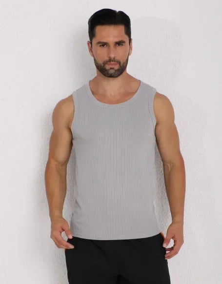 Ärmellose Herren-Sommerweste – Slim Fit und atmungsaktiv für Sport und Freizeit