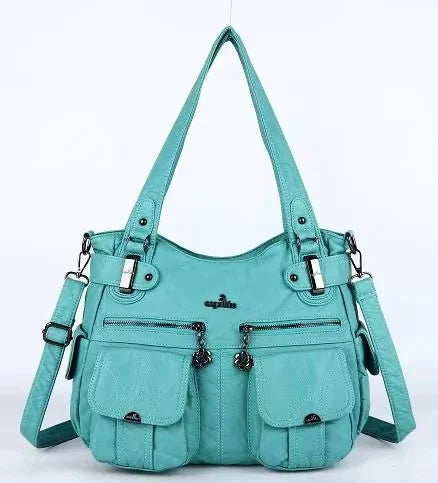 Damen-Handtasche Multifunktionale PU-Tasche Großes Fassungsvermögen Alltagsbegleiter
