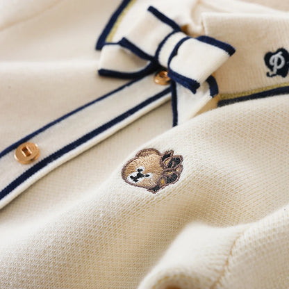 Kinder Mädchen Gestrickte Kleider 2024 Neue Warme Pullover Kleid Kinder Kleidung Langarm Casual Kleid Baby Mädchen Prinzessin Kleid