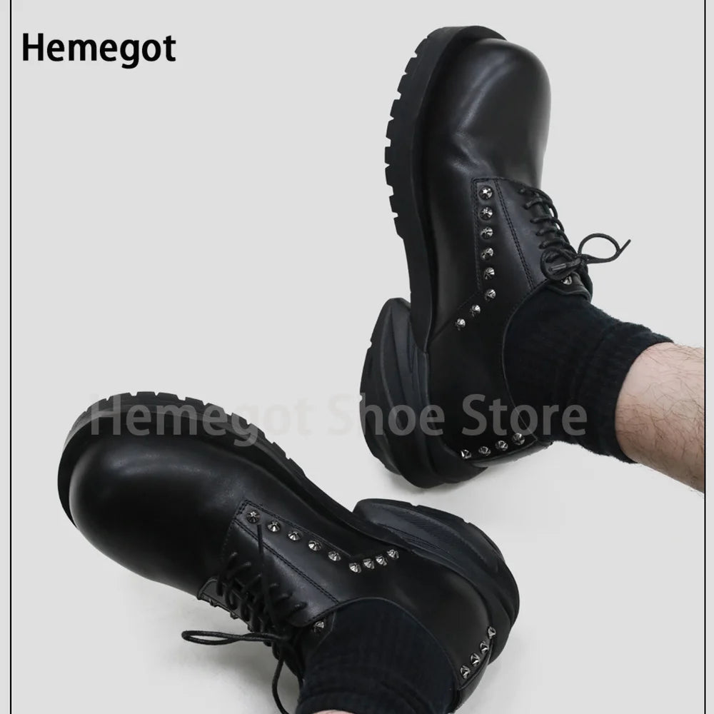 Schnürschuhe aus Echtleder für Herren – klassisch & bequem