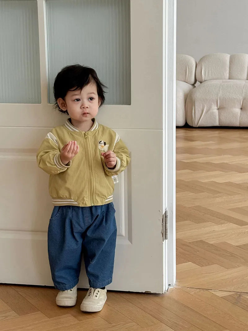 Kinder Casual Hosen aus Denim in Blau für Jungen im Herbst