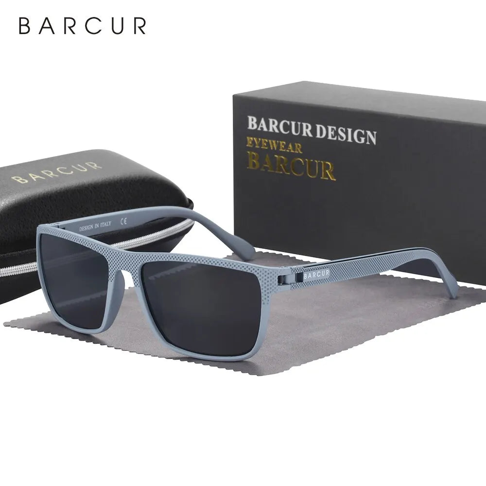 Sonnenbrille TR90 Sport polarisiert leicht UV400 Herren Damen B