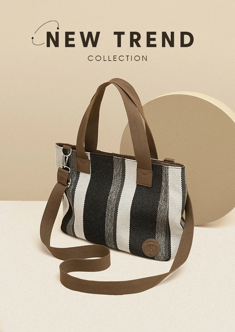 Damen Shoulder Bag aus Fabric Casual Large Capacity Tote Bag