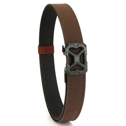 VATLY Tactical Gürtel Einheitsgröße Nylon Automatik-Schnalle Rigid