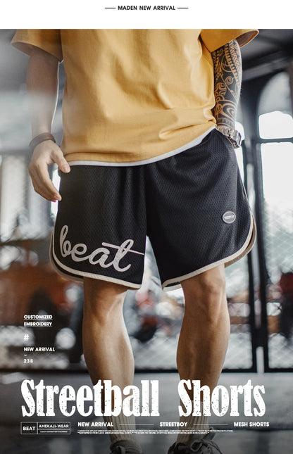 Herren Shorts aus atmungsaktivem Mesh mit elastischer Taille für den Sommer