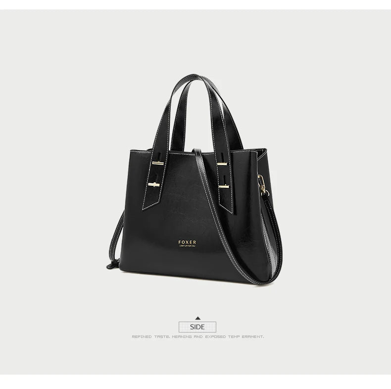 Damen Handtasche aus Split-Leder mit Crossbody Fashion Bags