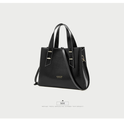 Damen Handtasche aus Split-Leder mit Crossbody Fashion Bags