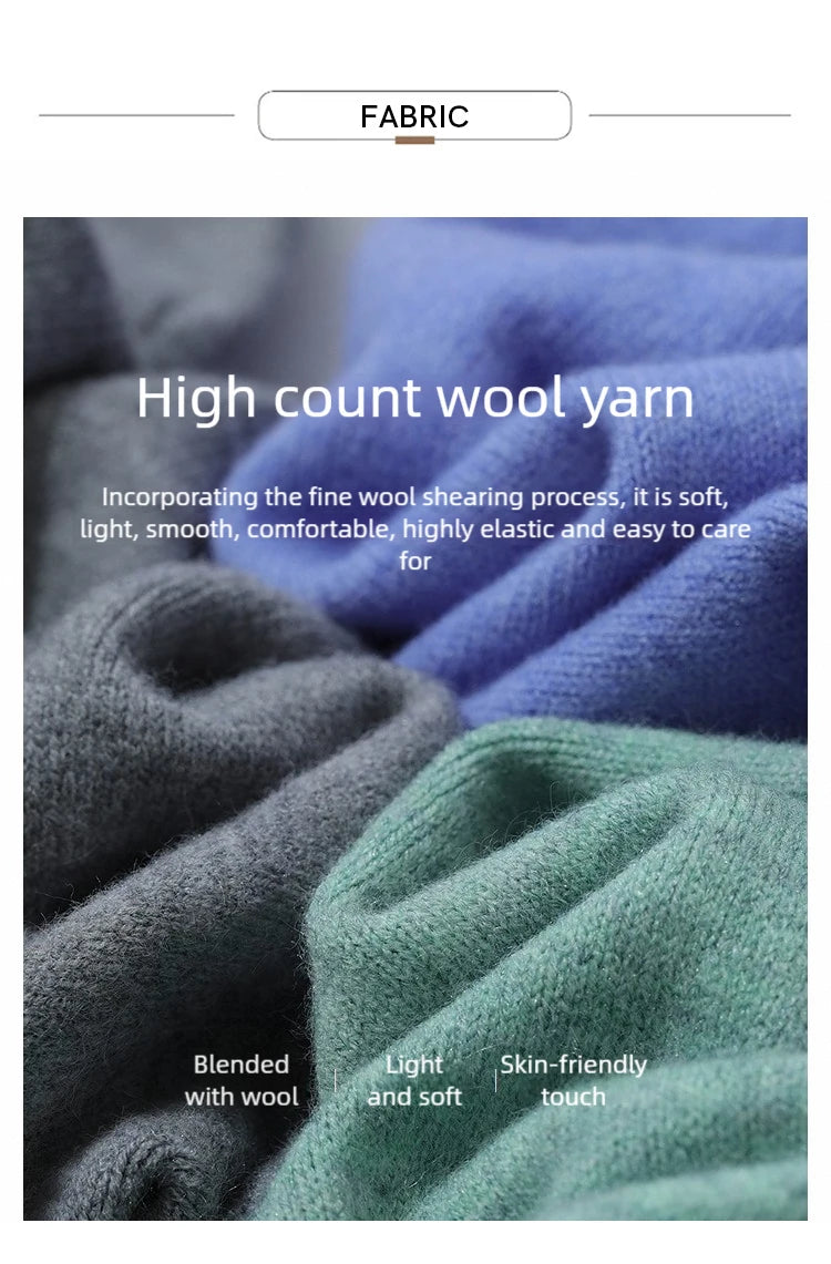 Strickstoff-Detail: Wolle-Garn, blaues und grünliches Material im Nahbereich
