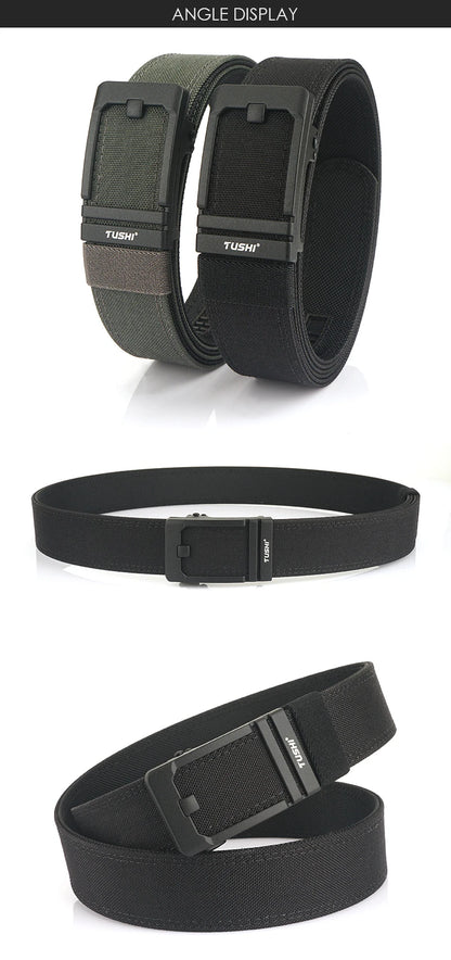 Unisex-Taktischer Gürtel aus 1100D Nylon mit Metall-Schnalle, Ideal für Airsoft-Pistolen