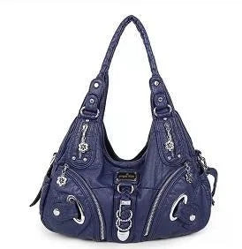 Damen-Schultertasche Multifunktionale Alltagstasche Mit Top-Griff Großes Fassungsvermögen