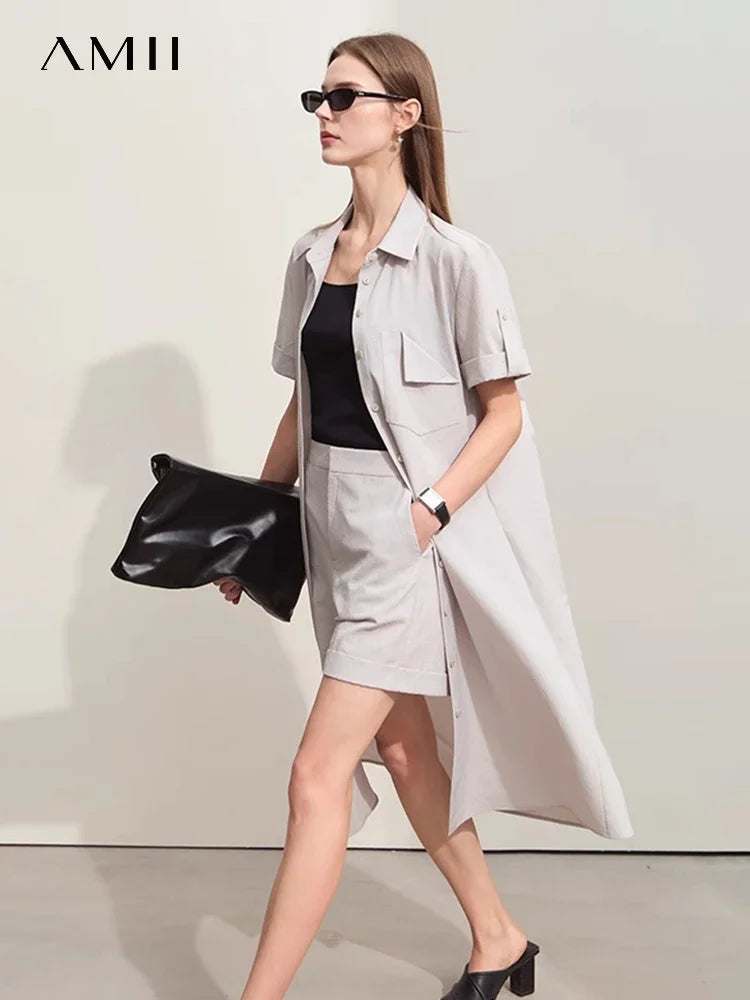 Minimalismus Modische Casual Shorts für Frauen