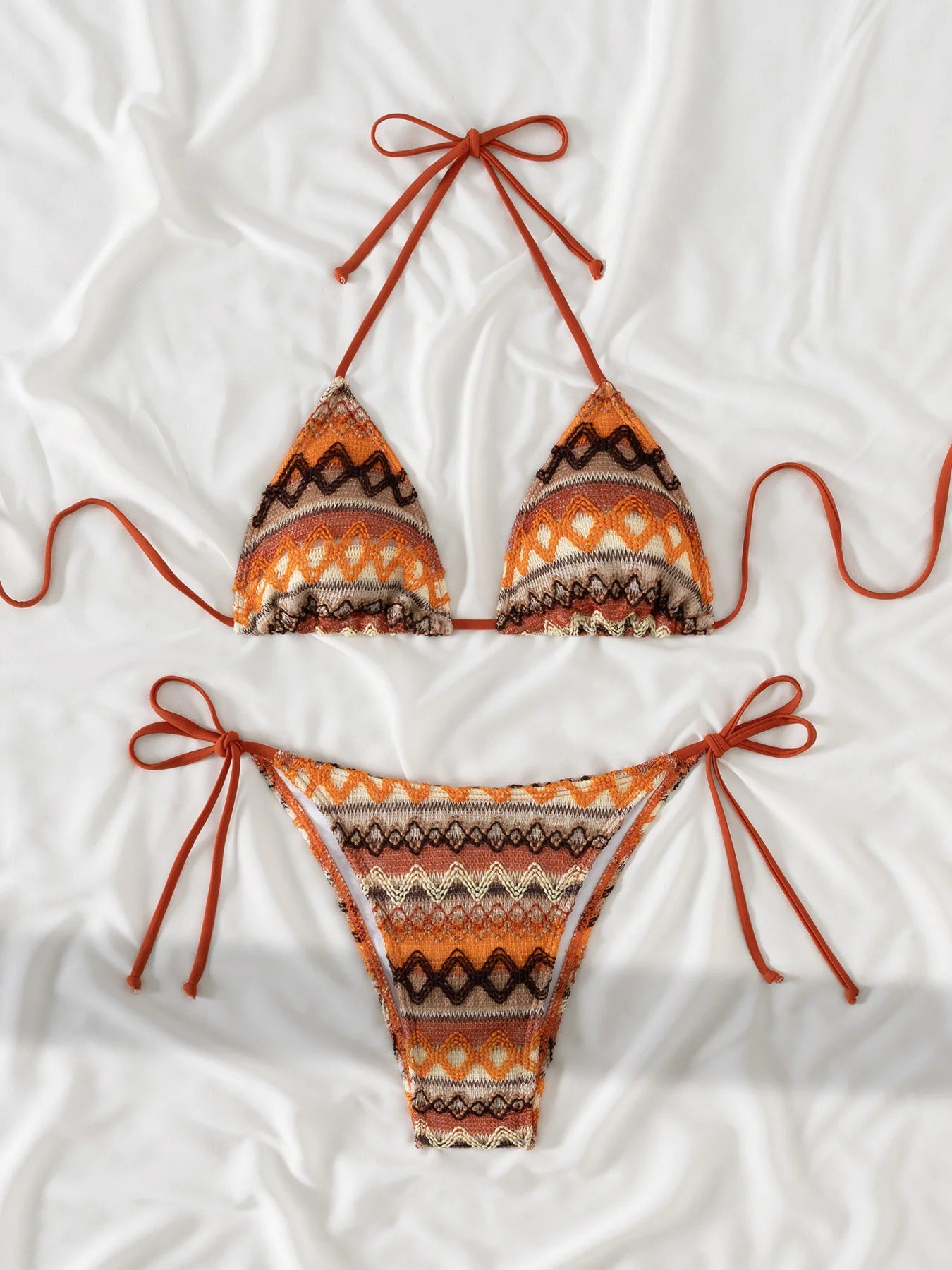 Verführerisches grünes Bikini-Set für Damen – ideal für Strand und Pool