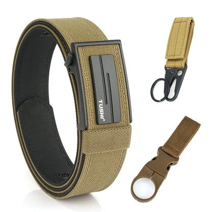 VATLY Dicker Tactical Gürtel Herren Nylon Militär Pistolen-Gürtel Arbeit