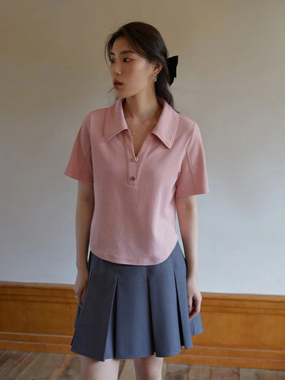 Lässiges Plus-Size-Set aus lockerem Shirt und Shorts für den Sommer – ideal als bequeme Freizeitkleidung im Y2K-Stil.