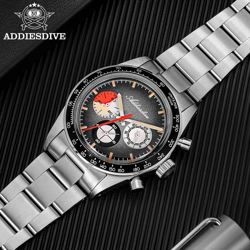 Herren-Chronograph mit OS20-Werk und Retrodesign