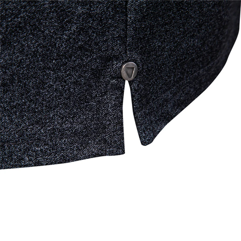 Premium Herren Poloshirt Mit Reißverschluss Für Atmungsaktiven Komfort