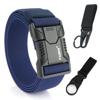 Unisex-Gürtel Outdoor Mit Aluminium-Schnalle Und Schnellverschluss Für Jeans Und Freizeit
