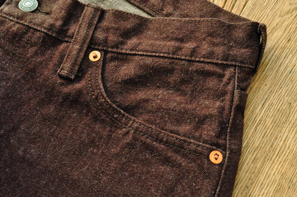 Herren Jeans aus Selvedge-Denim im Vintage-Stil mit Tapered Fit