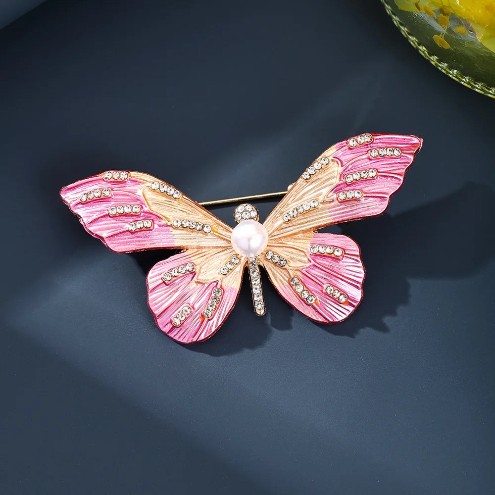 Brosche Schmetterling Tier Abzeichen Anstecknadel Party Hochzeit vielseitig