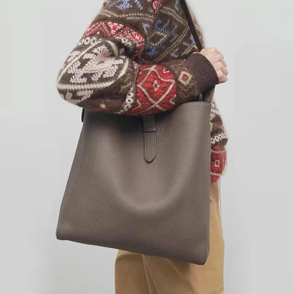 Kalbsleder Hobo-Tasche | Großes Fassungsvermögen
