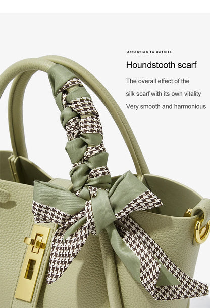 Damen Handtasche aus Split-Leder im Crossbody-Stil Luxus