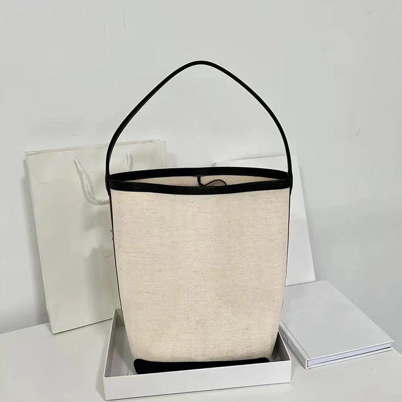 Top Layer Suede Bucket Tote | Große Tasche Aus Kuhleder