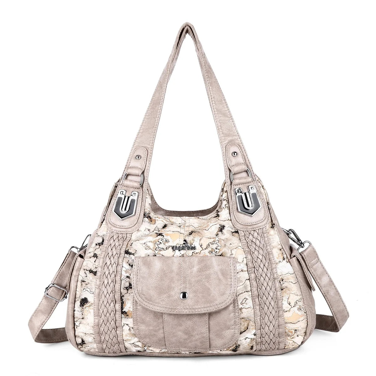 Modische Damen-Handtasche Stilvoll Elegant Vielseitig Kombinierbar Mit Großem Fassungsvermögen