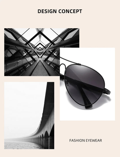 Sonnenbrille Pilot Memory-Rahmen Farbverlauf Spiegel polarisiert Unisex