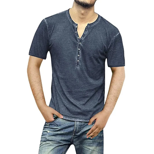 Gestreifte Herren-Freizeithose mit Taschen – ideal für Frühling und Sommer