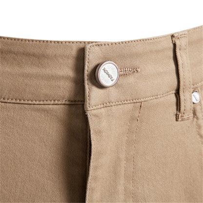 Premium Herrenhose Aus Weicher Baumwolle Mit Reißverschluss Schlank Bequem