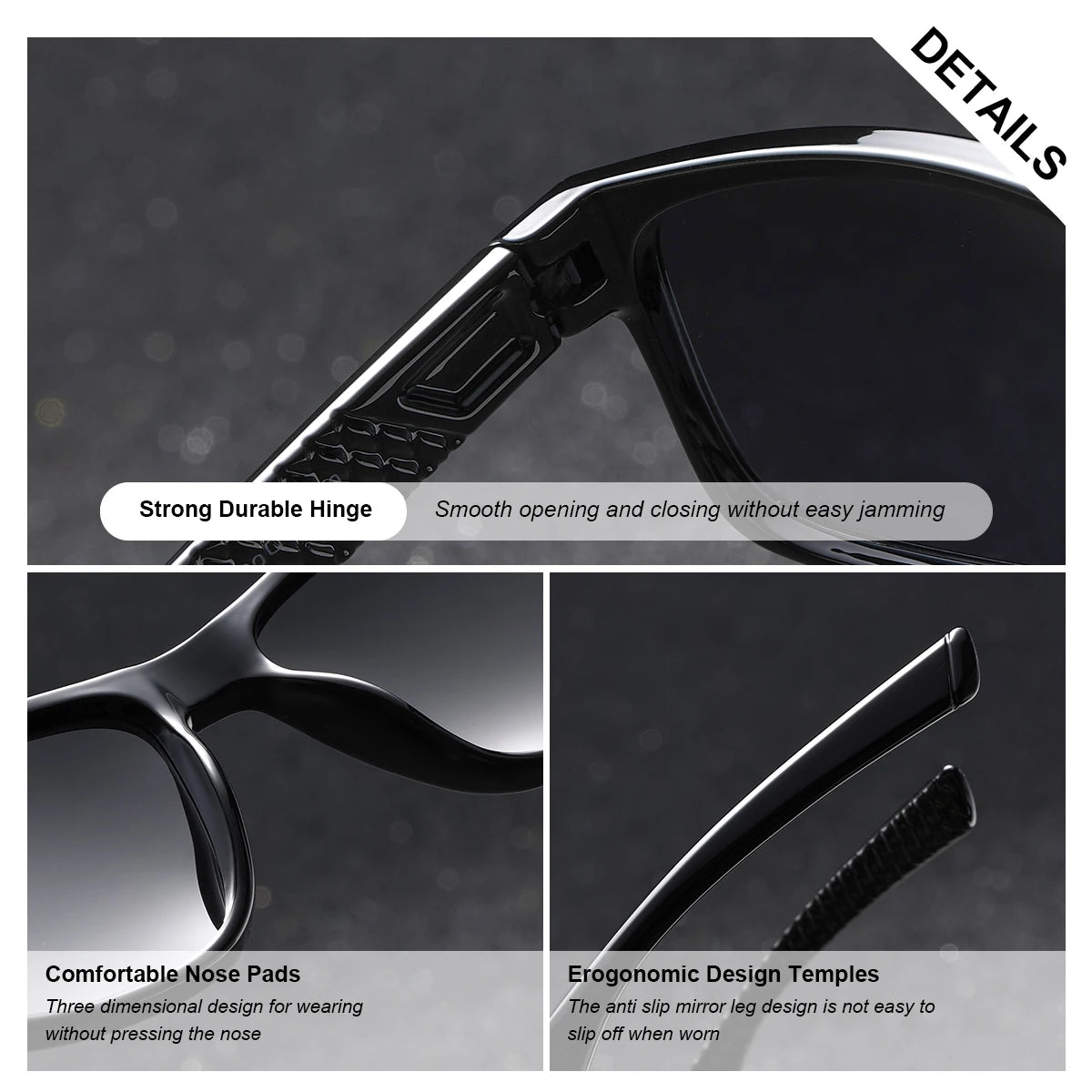 Sonnenbrille Sport leicht TAC UV400 polarisiert ästhetisch Geschenk