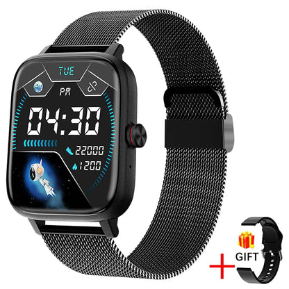LIGE Anruf Smart Uhr Für Xiaomi DIY Uhr Gesicht 1,69 "Full Touch Screen Sport Fitness Armband Bluetooth Musik Smartwatch uhr