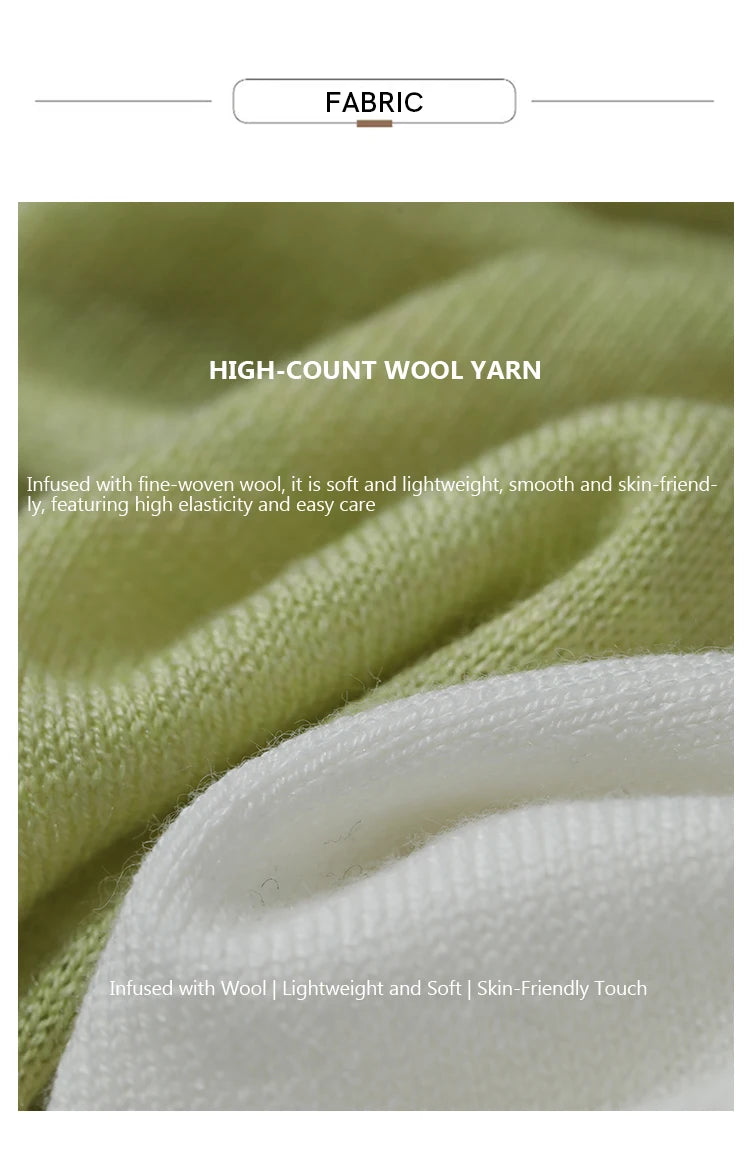 Damen-Strickjacke Patchwork sanft locker Langarm vielseitig Herbst