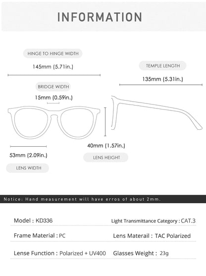 Damen-Sonnenbrille Vintage photochrom polarisiert Reisen Fahren Wandern