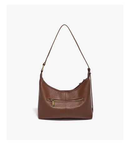 Damen Hobo Tasche Aus Echtem Leder Im Vintage Stil Mit Großer Kapazität