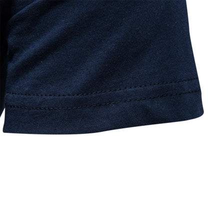 Herren T-Shirt aus Baumwolle mit kurzem Arm für lässige Sommermode