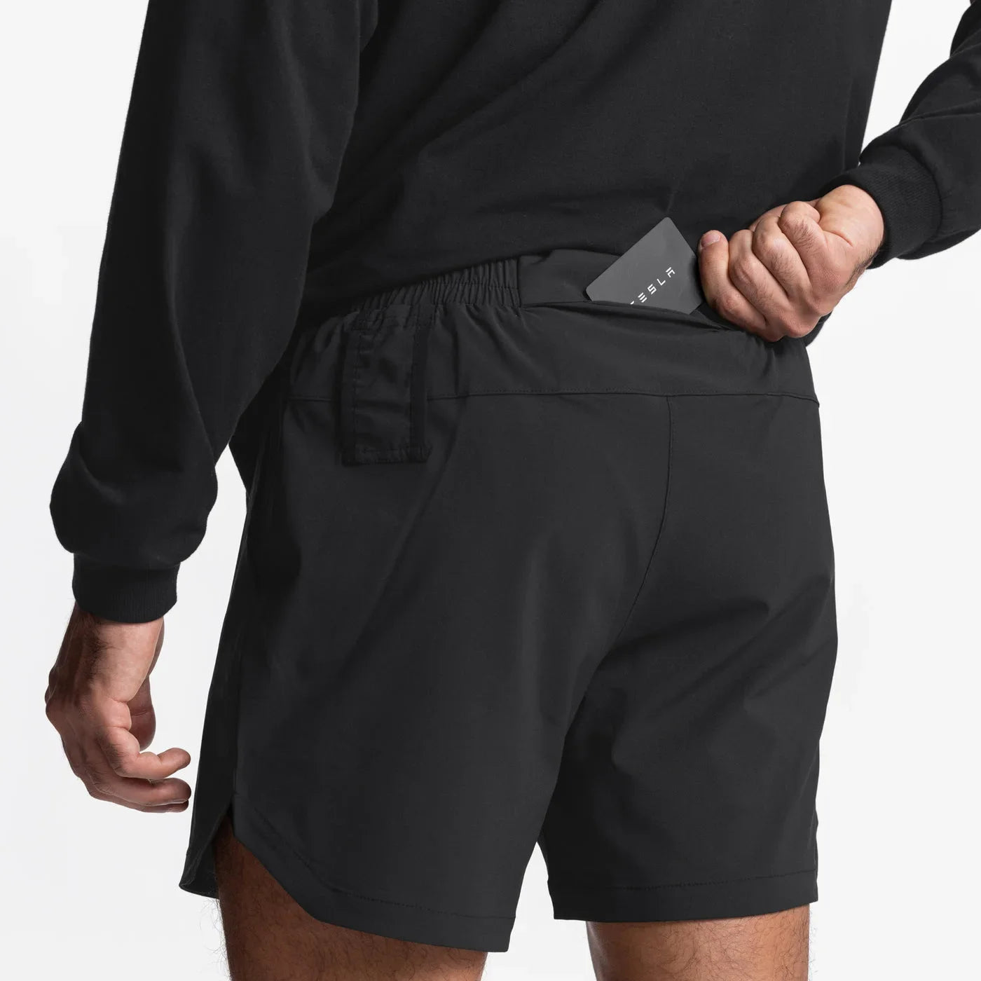 Atmungsaktive Baumwoll-Leinen-Shorts mit Kordelzug und elastischem Bund – ideal für den täglichen Strandbesuch