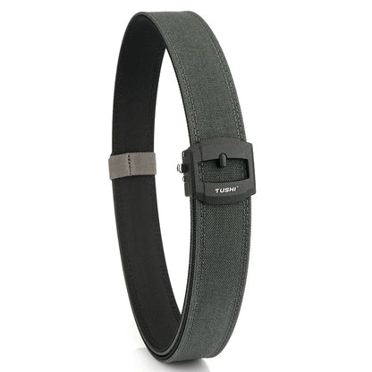 Herren-Taktischer Gürtel aus Nylon mit automatischer Metallschnalle für Outdoor-Einsatz