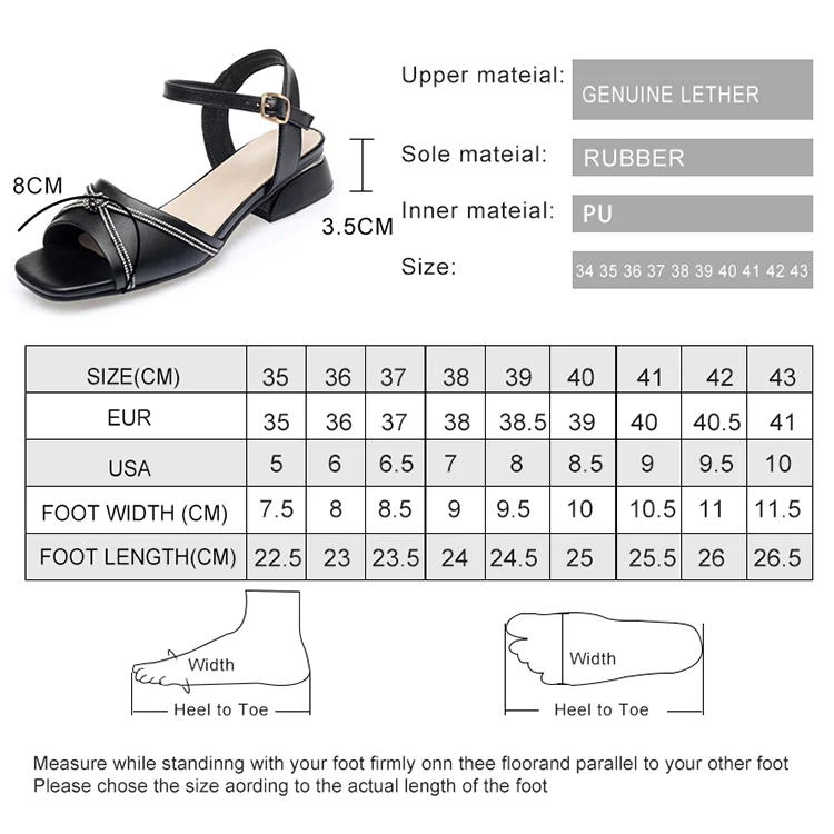AIYUQI Sandalen Frauen Echtes Leder 2025, Sommer Crop Toe Frauen Sandalen Fisch Mund Große Größe 41 42 43 Römische Sandalen Frauen