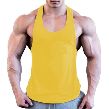Ärmelloses Herren-Sommer-Top für Sport und Fitness mit breiten Schultern – vielseitiges Unterziehshirt