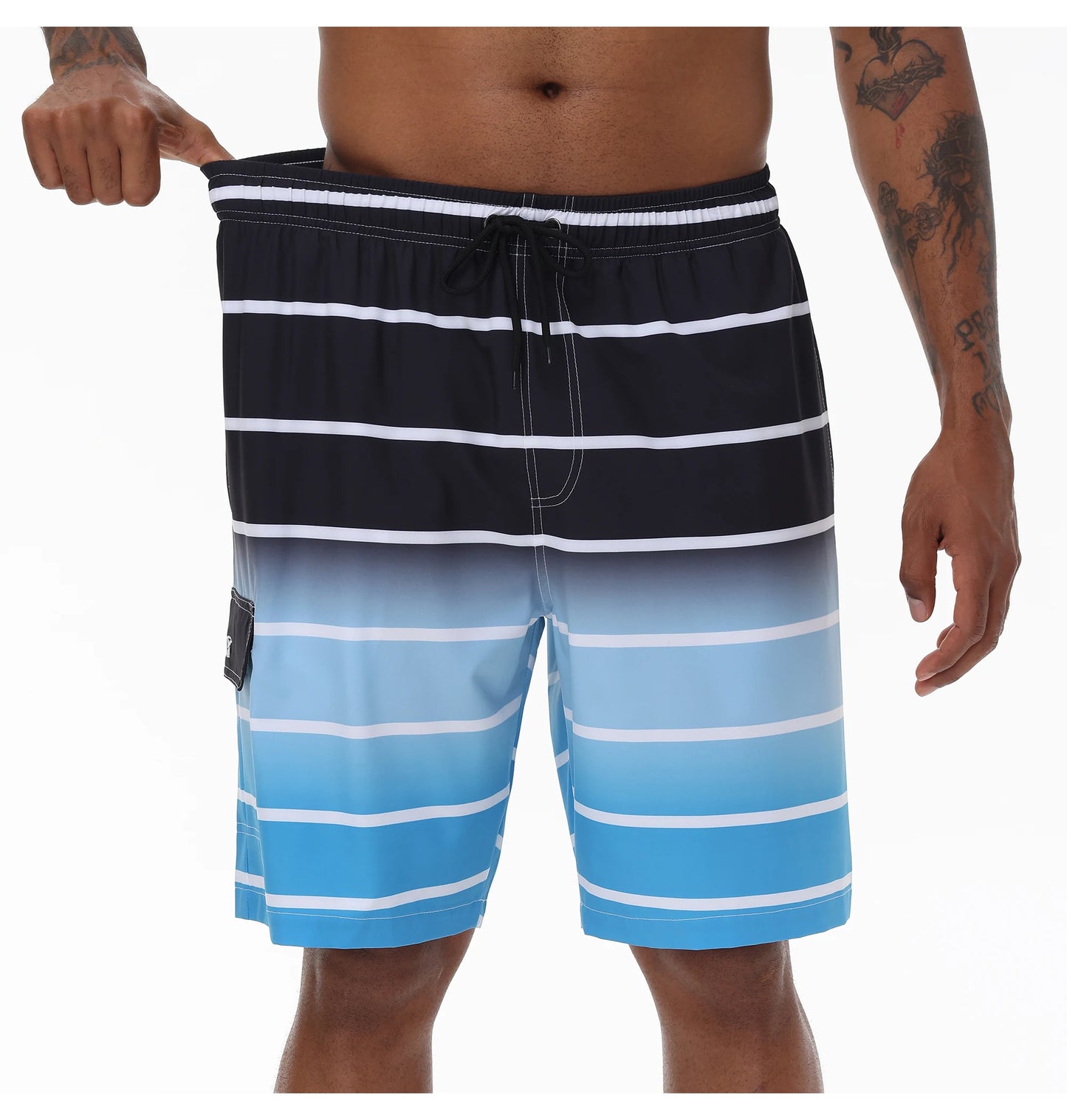 Leichte Herren-Sommershorts für Laufen, Training und Strand – atmungsaktive Badeshorts für Sport und Schwimmen