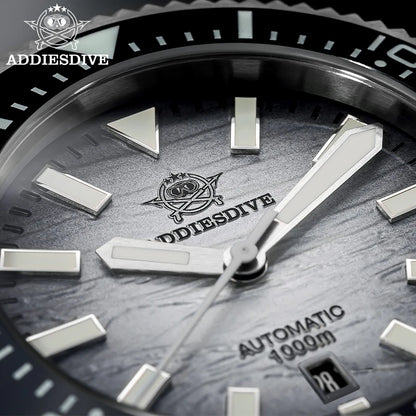 Herren Profi-Taucheruhr Automatik Saphirglas 3D-Zifferblatt 1000m Ultra Leuchtzeiger