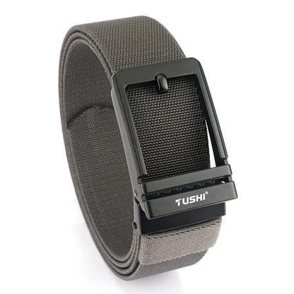 VATLY Herren Stretch-Gürtel 38mm mit Automatik-Schnalle aus Nylon