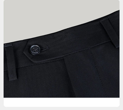 Hochwertiger Herrenanzug aus 50% Wolle: Slim Fit, Tiefblau, Business & Hochzeit, Größe 58-6XL