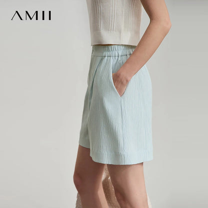 Damen Blazer Shorts aus leichtem Material für den Sommer 2025 mit Taschen