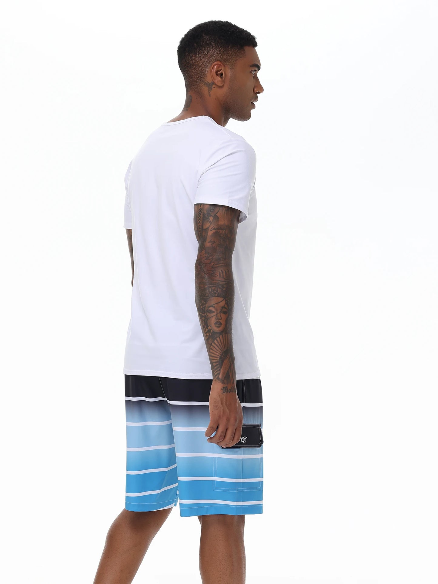 Leichte Herren-Sommershorts für Laufen, Training und Strand – atmungsaktive Badeshorts für Sport und Schwimmen