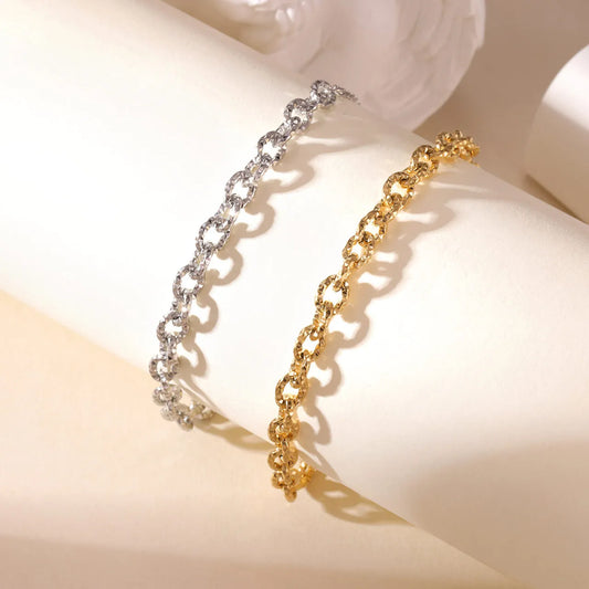 Damen-Kettenarmband klassisch aus Edelstahl